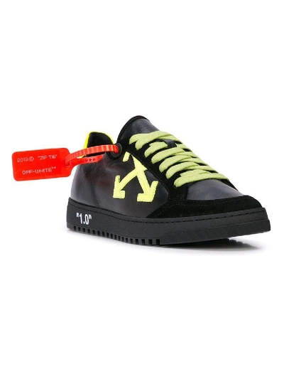 Shop Off-white 2.0 Security Tag Sneakers Black