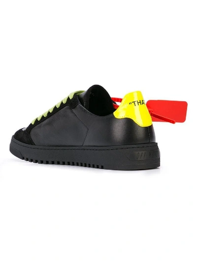 Shop Off-white 2.0 Security Tag Sneakers Black