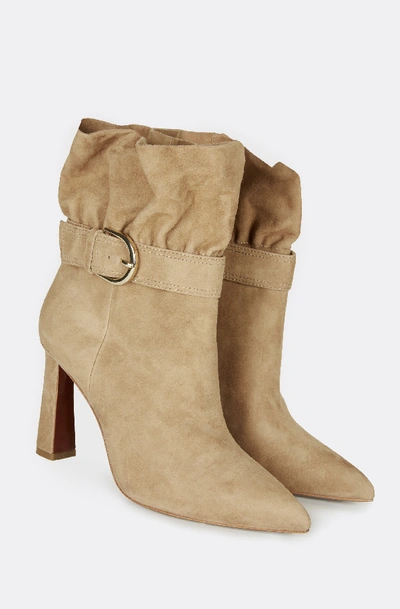 Shop Joie Alby Suede Bootie In Camel