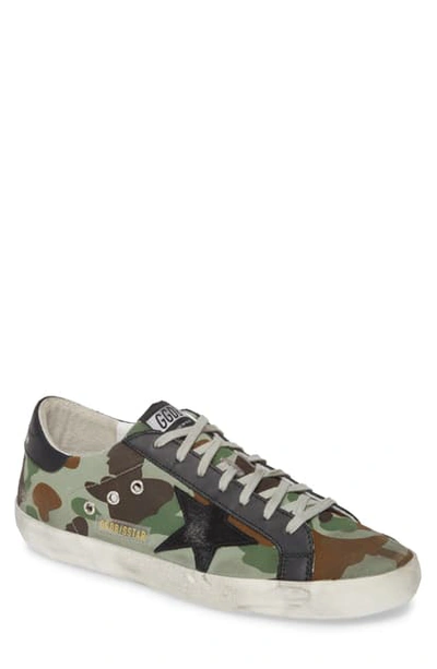 Shop Golden Goose 'superstar' Sneaker In White Nabuk-cream Star