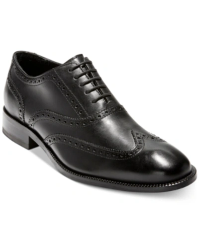 Shop Cole Haan Men's Williams Wing Ii Oxford Men's Shoes In Black