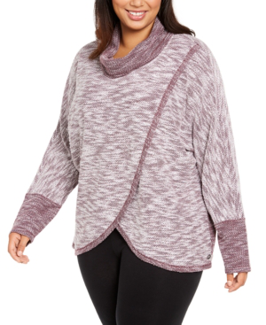 calvin klein performance cowl neck