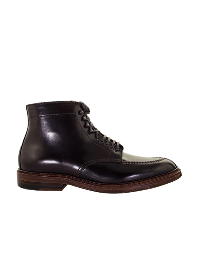 Shop Alden Shoe Company Alden Tanker Boot In Burgundy