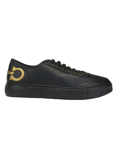 Shop Ferragamo Truman Sneakers In Nero