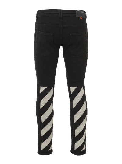 Shop Off-white Trousers In Black