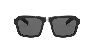 Shop Prada Man Sunglasses Pr 09xs In Grey