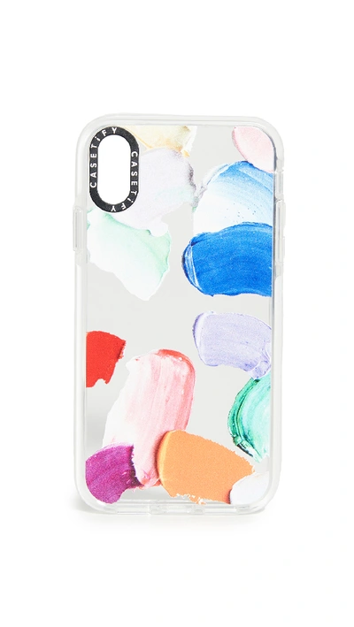 Shop Casetify Paint Iphone Case In Multi