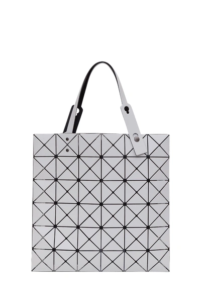 Shop Bao Bao Issey Miyake Matte Lucent Tote In Grigio