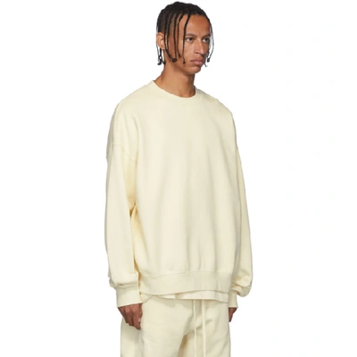 essentials off white sweatshirt