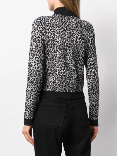 Shop Michael Michael Kors Mini Cheetah Mock Sweater