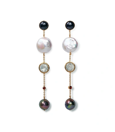 Shop Lizzie Fortunato Bon Vivant Earrings In Multi