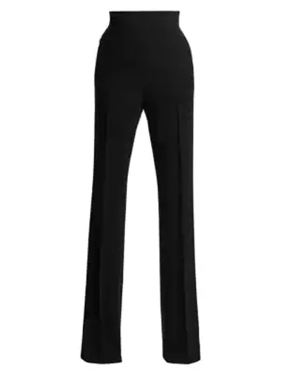 Shop Akris Carrel Stretch Jersey Pants In Black
