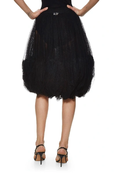 Pre-owned Comme Des Garçons Black Tulle Bubble Skirt