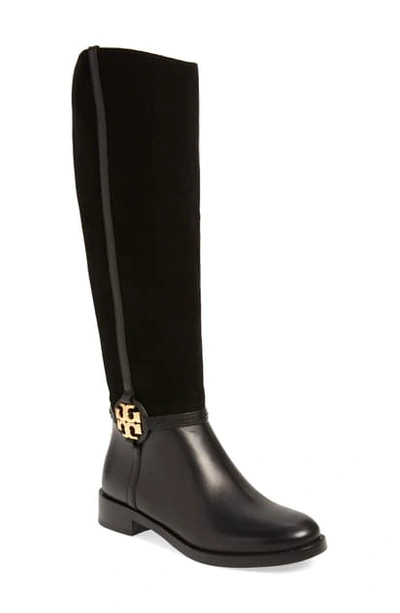 Shop Tory Burch Miller Knee High Boot In Perfect Black