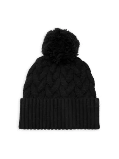 Shop Rag & Bone Aran Wool-blend Hat In Black