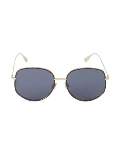 Shop Dior 2 Round Sunglasses In Blue