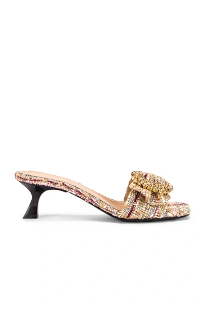 Shop Brock Collection Buckle Mules In Multi