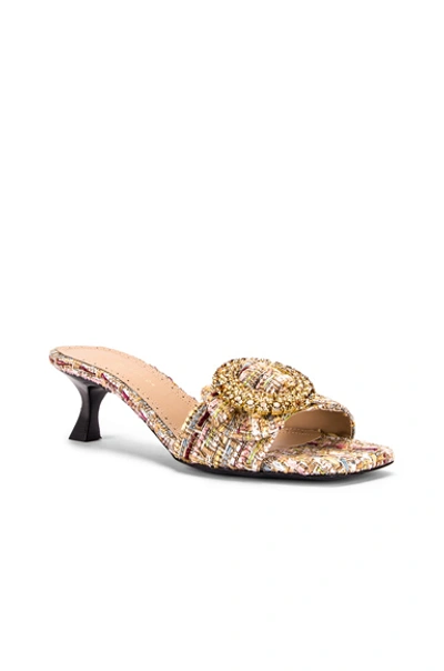 Shop Brock Collection Buckle Mules In Multi