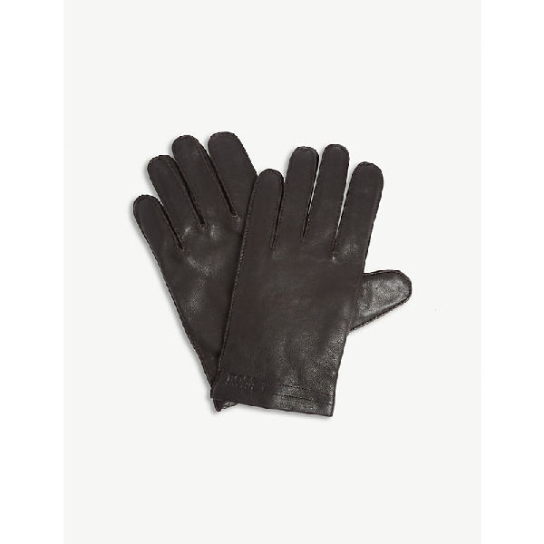 hugo boss gloves