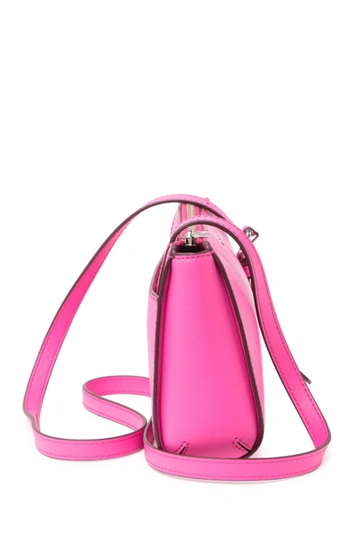 Shop Marc Jacobs The Commuter Crossbody Bag In Vivid Pink