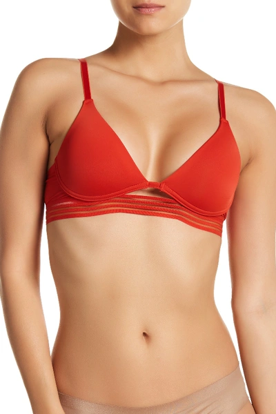 Shop Real Underwear Fusion Contour Wire-free Bralette In Boiling