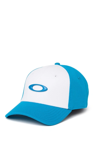 Shop Oakley Tincan Ball Cap In Pac Blu Wh