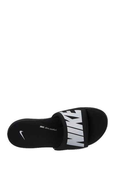 Shop Nike Ultra Comfort 3 Slide Sandal In 003 Black/white