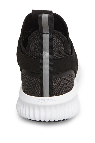 Shop Steve Madden Fashion Sport Sneaker In Black