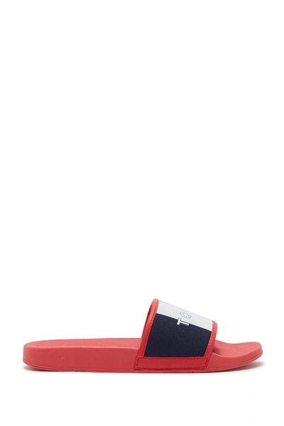 Shop Tommy Hilfiger Emmie Slide Sandal In Remfb