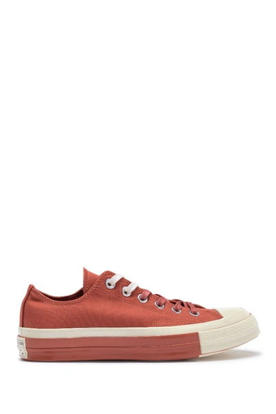 Shop Converse Chuck Taylor All-star 70 Colorblock Low Top Sneaker (unisex) In Terracotta Red/