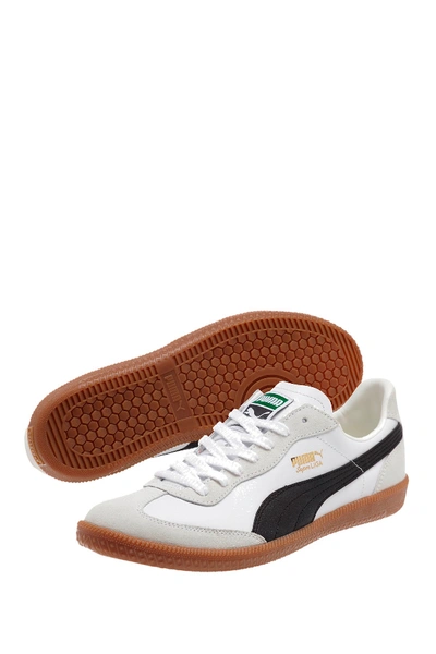 Shop Puma Super Liga Og Retro Leather & Suede Sneaker In White