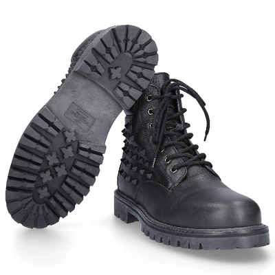 Shop Valentino Ankle Boots Combat Ankle Boots In Black