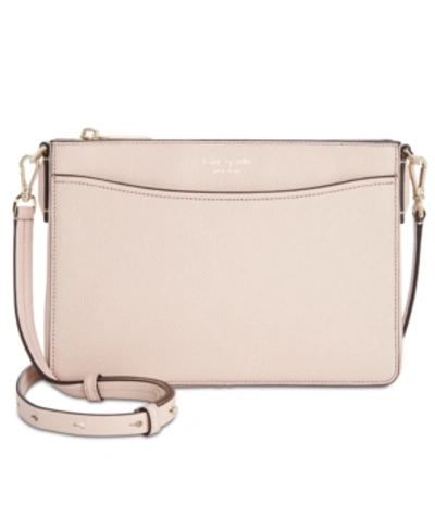 Shop Kate Spade New York Margaux Crossbody In Pale Vellum/gold