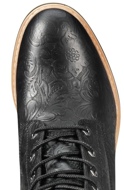 Shop Timberland Sienna High Waterproof Boot In Black Embossed Leather