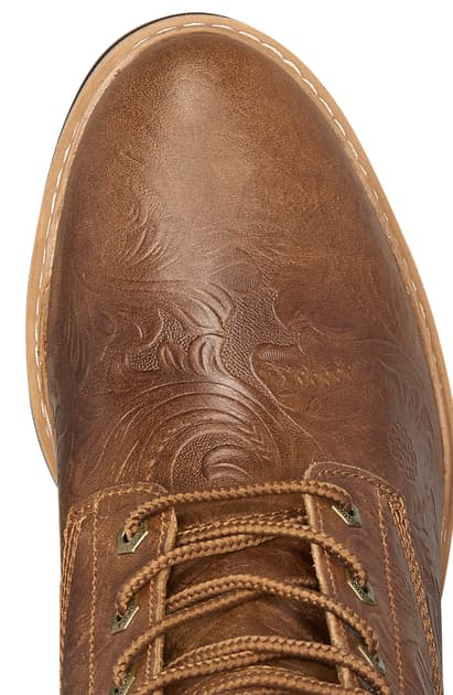 timberland embossed boots