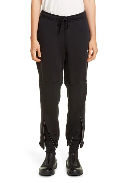 Shop Alyx X Nike Zip Cuff Sweatpants In Black