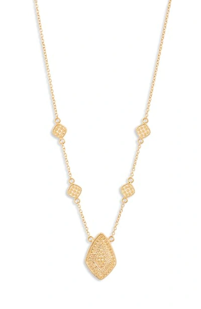Shop Anna Beck Kite Station Necklace (nordstrom Exclusive) In Gold