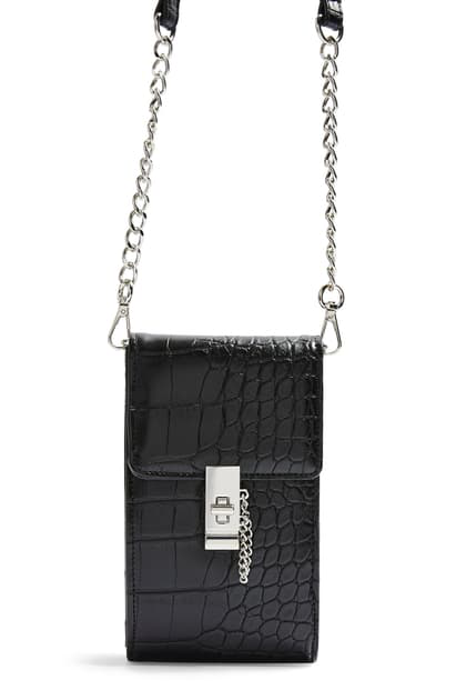 croc bag topshop