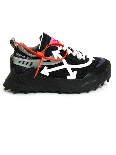 Shop Off-white Black Odsy 1000 Chunky Sneakers In Nero