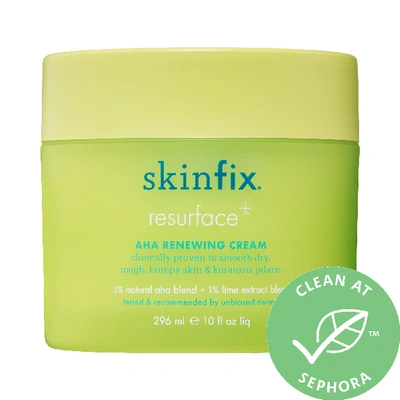 Shop Skinfix Resurface+ Aha Renewing Body Cream 10 oz / 296 ml