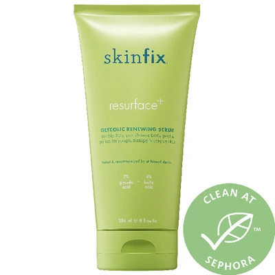 Shop Skinfix Resurface+ Glycolic And Lactic Acid Renewing Body Scrub 8 oz/ 236 ml