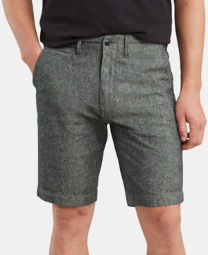 black levi shorts mens