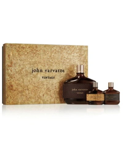 Shop John Varvatos Men's 3-pc. Vintage Eau De Toilette Gift Set