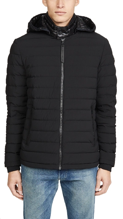 Shop Moose Knuckles Black Rock Lightweight Down Jacket