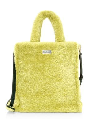 kate spade fur bag