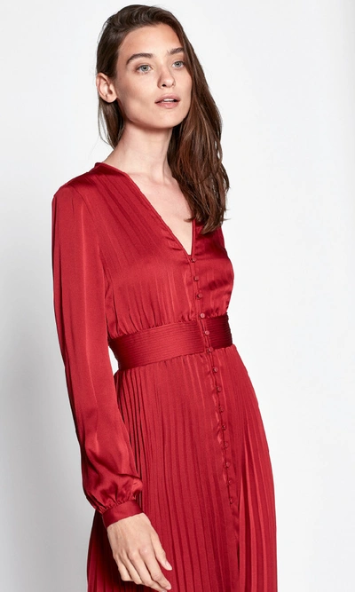 Shop Equipment Macin Dress In Rio Red