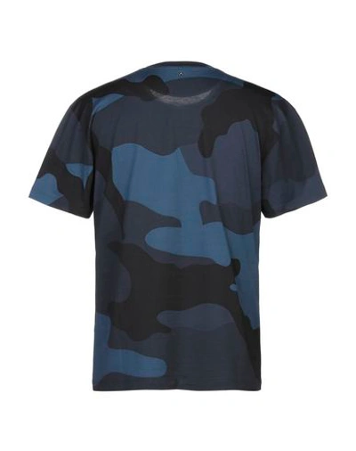 Shop Valentino T-shirt In Blue