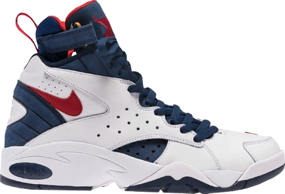 Pre-owned Nike Air Maestro 2 High Kith Olympic (friends & Family) In  White/midnight Navy-true Red | ModeSens