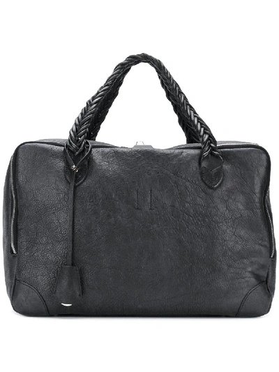 Shop Golden Goose Black Leather Handbag
