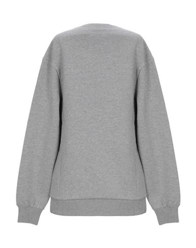 Shop Burberry Sweatshirts In Light Grey